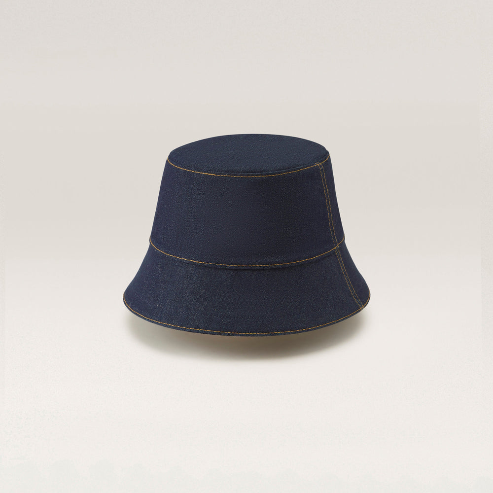 Bosa Classic Bucket Hat Indigo - Helen Kaminski US