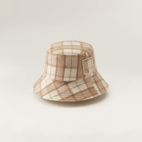 Beach Bucket Hat - Laurel Plaid — Collins & Conley