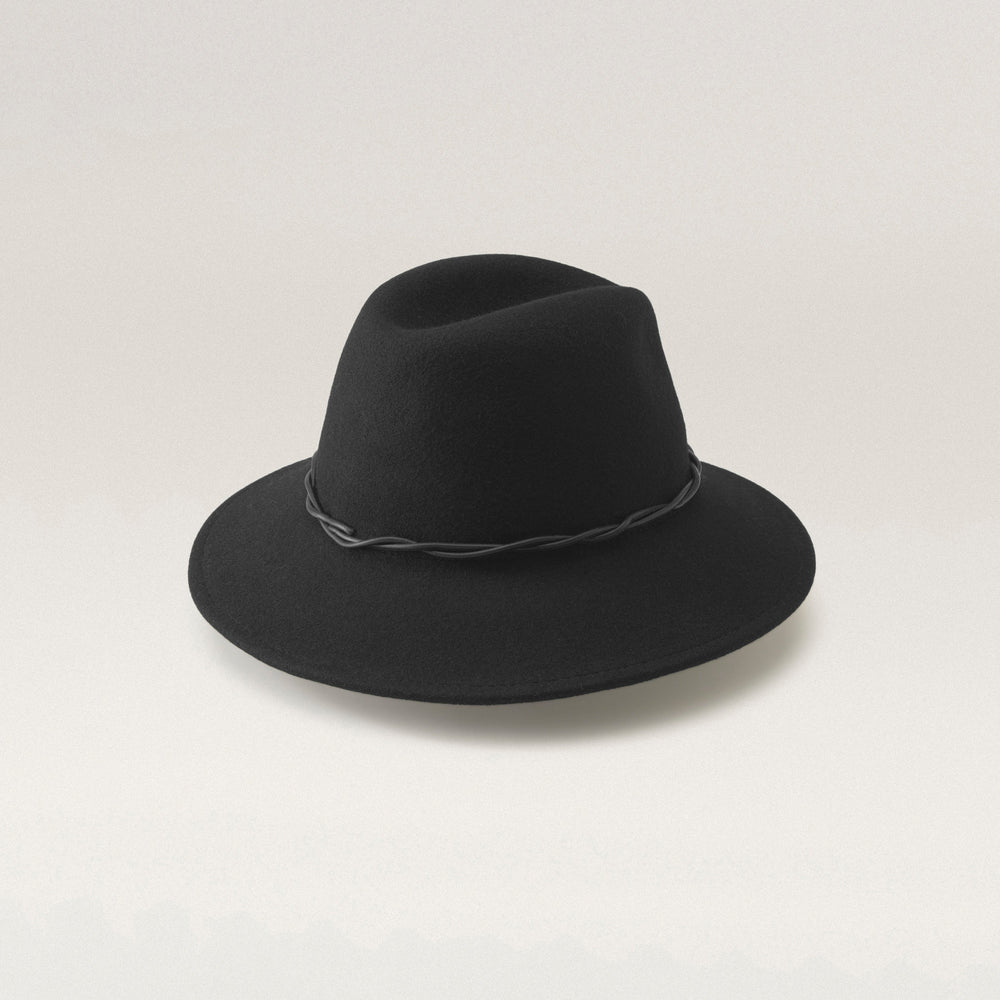 ハット HELEN KAMINSKI Black felt Ella Conscious bucket hat Eleonore