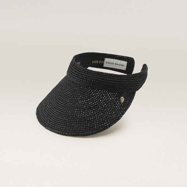 Buy Erin - Charcoal Visor- Helen Kaminski