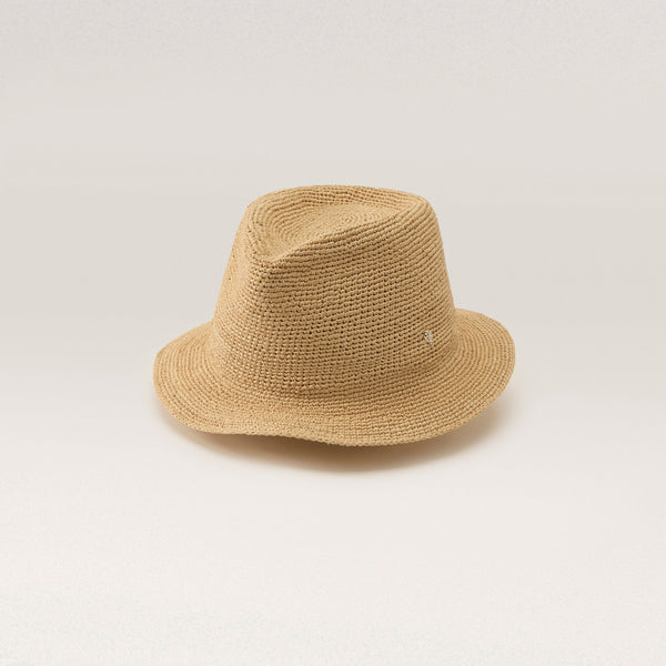 Shop the Jordan Classic Fedora Hat in Natural | Helen Kaminski