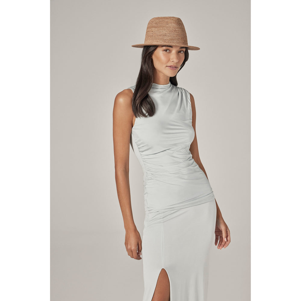 Shop the Jordan Classic Fedora Hat in Nougat | Helen Kaminski