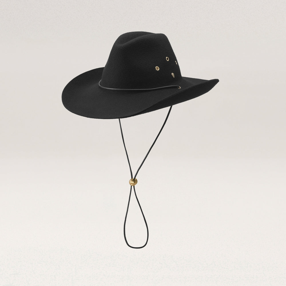 Buy Walker Wool Fedora - Black - Helen Kaminski display picture 3