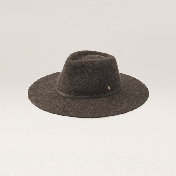 Buy Claude Wool Fedora - Chocolate - Helen Kaminski