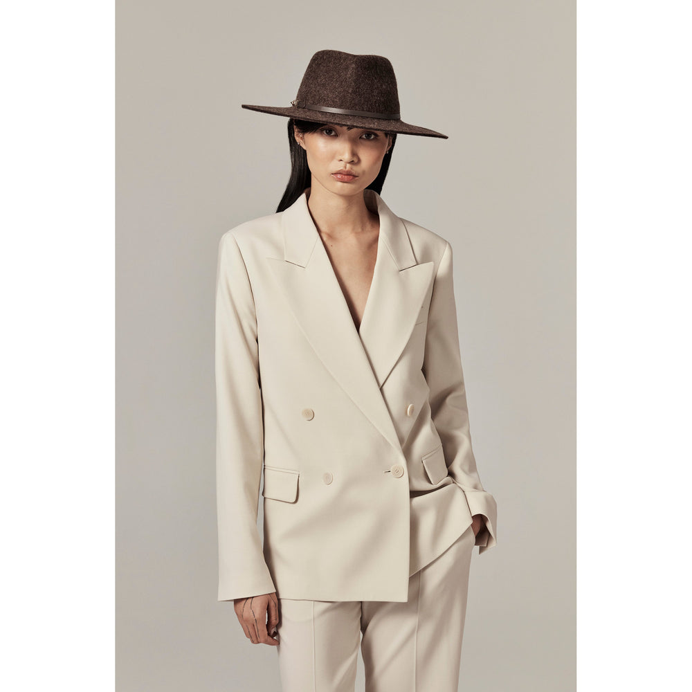Buy Claude Wool Fedora - Chocolate - Helen Kaminski