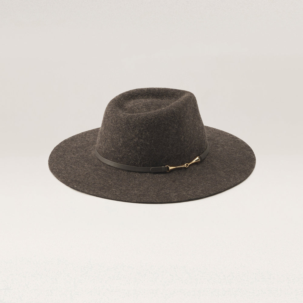Buy Claude Wool Fedora - Chocolate - Helen Kaminski