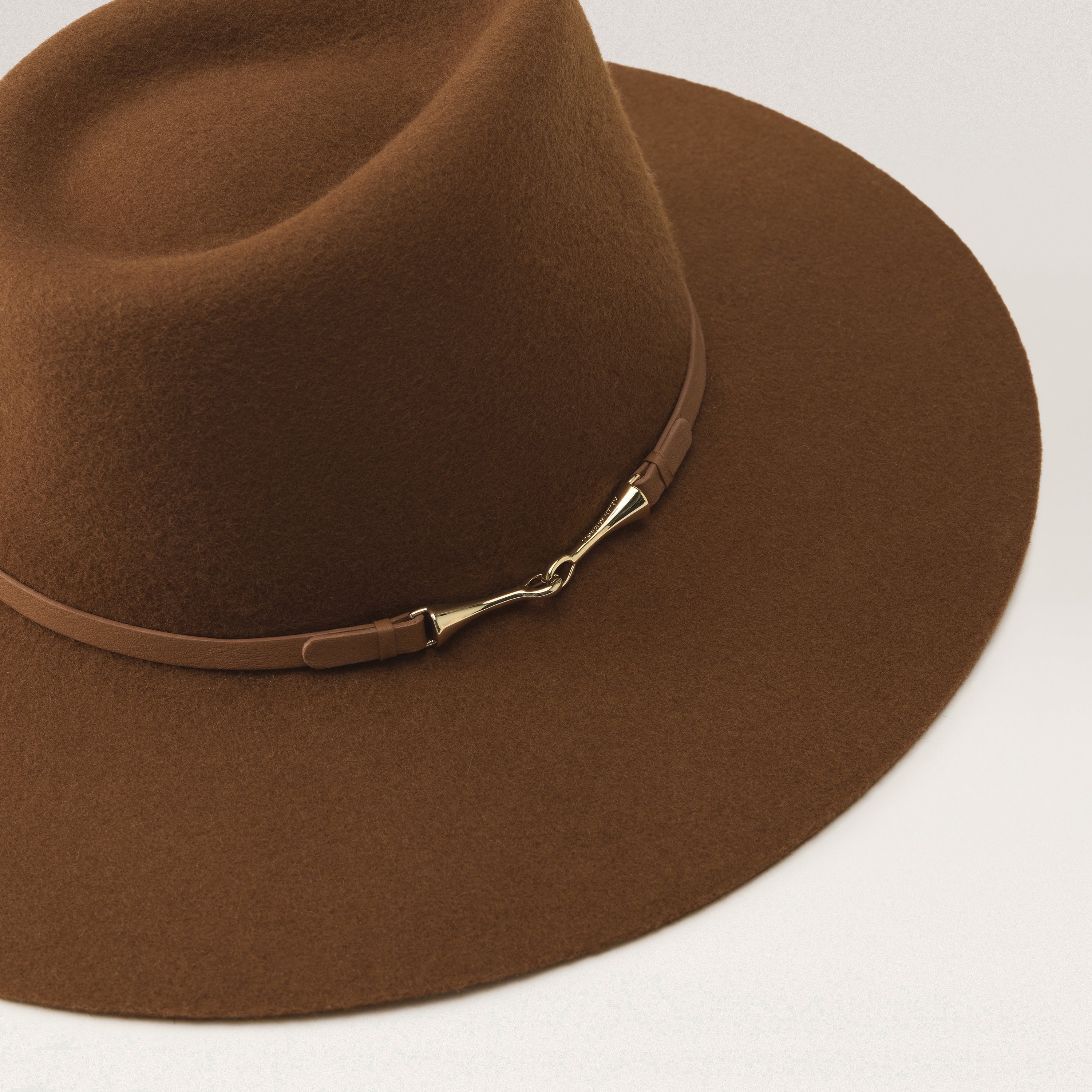 Buy Claude Wool Fedora - Dark Camel - Helen Kaminski