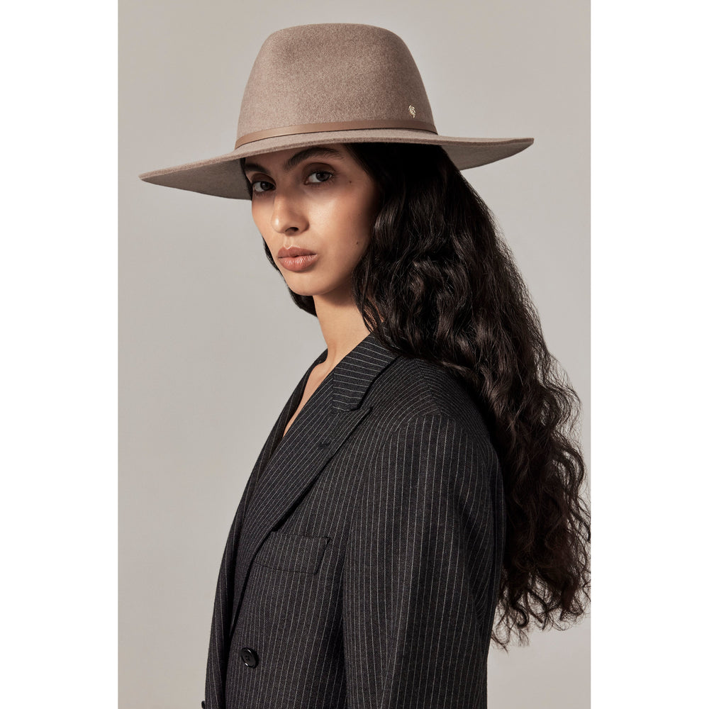 Buy Claude Wool Fedora - Wheat - Helen Kaminski