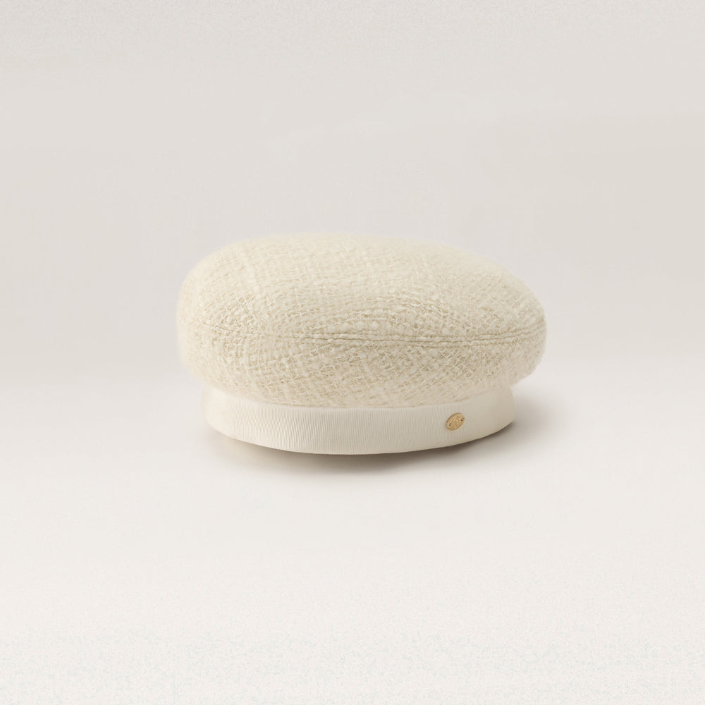 Buy Juniper Wool Blend Beret - Cream - Helen Kaminski