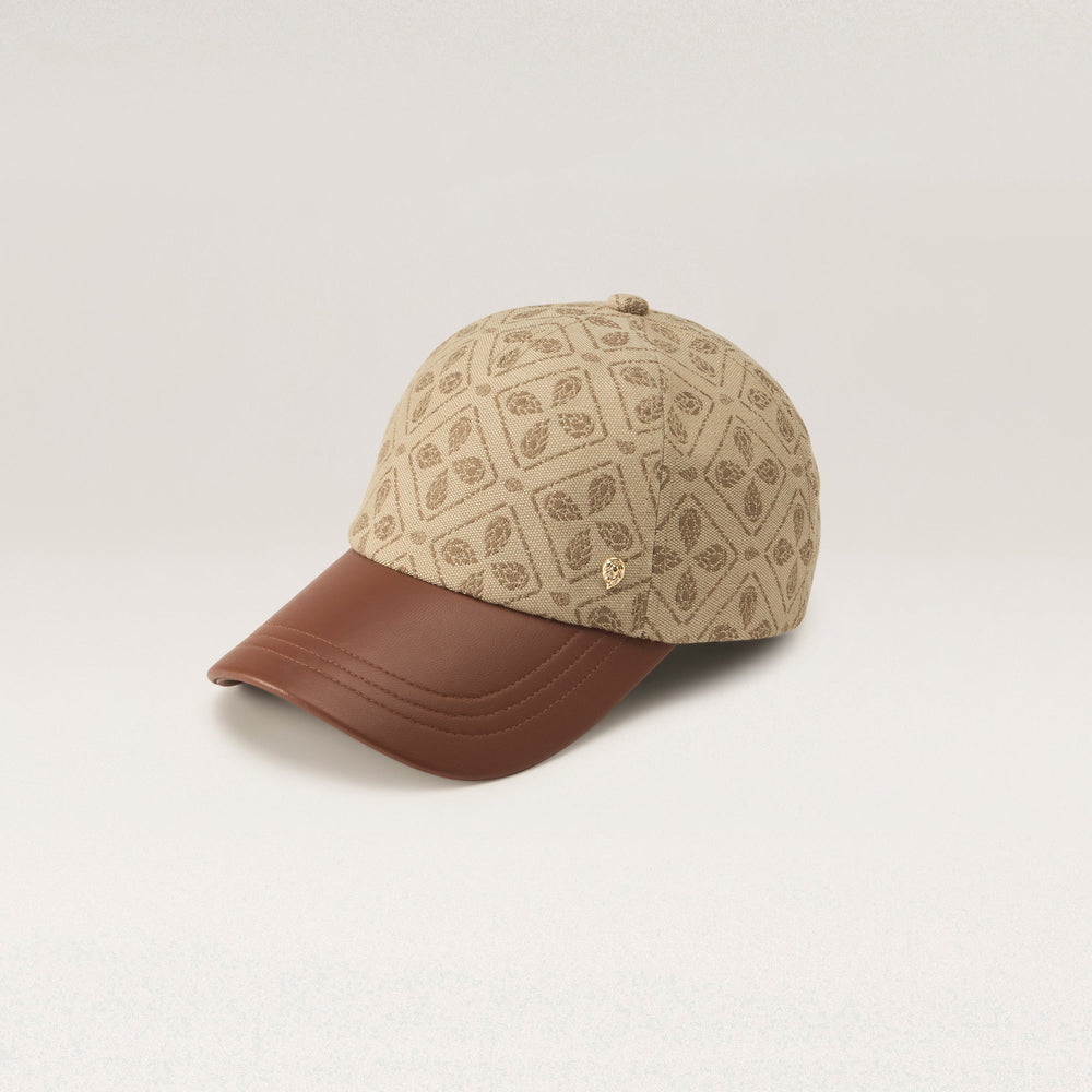 Buy Kennedy Jacquard Cap - Jacquard Latte - Helen Kaminski