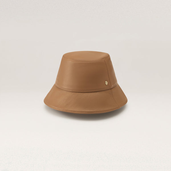 Buy Palmer Leather Bucket - Camel - Helen Kaminski display picture 1