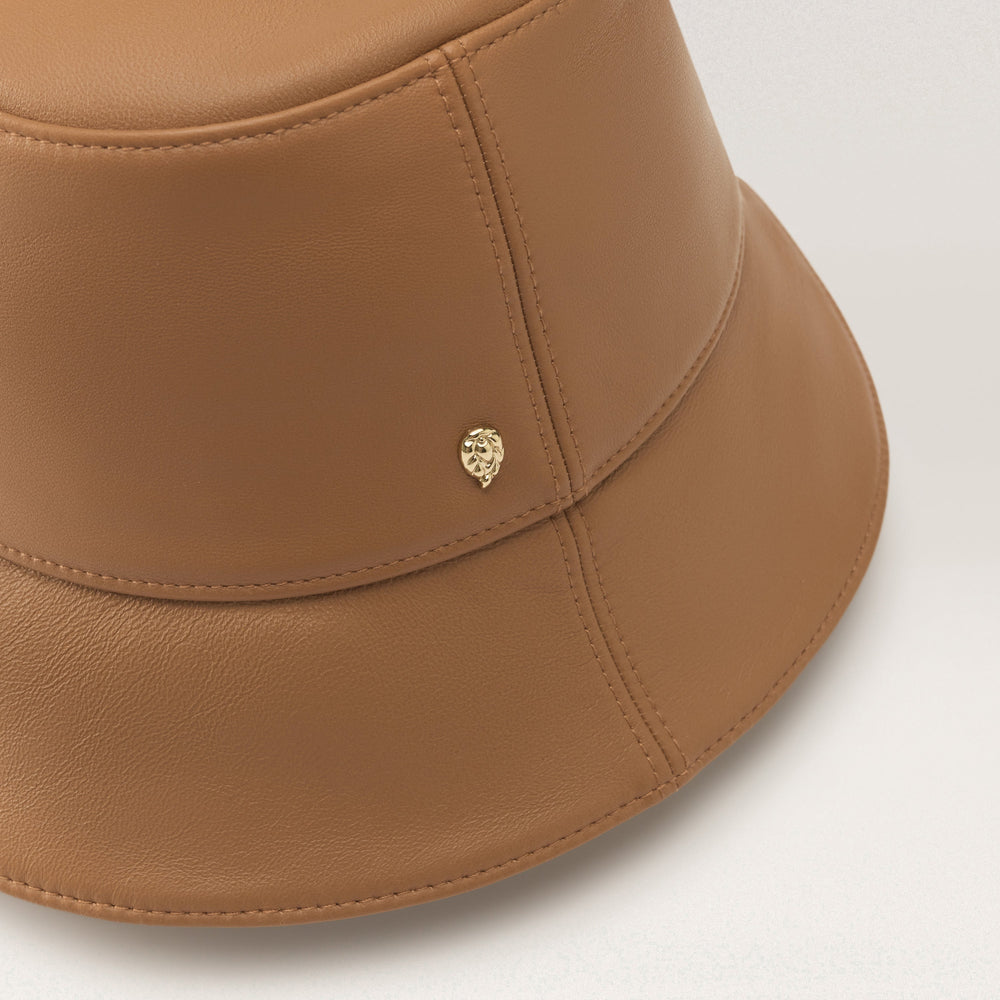 Buy Palmer Leather Bucket - Camel - Helen Kaminski display picture 1