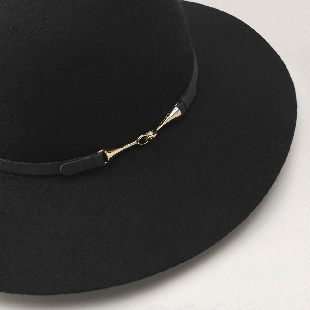 Buy Avoca Wool Hat - Black - Helen Kaminski display picture 1