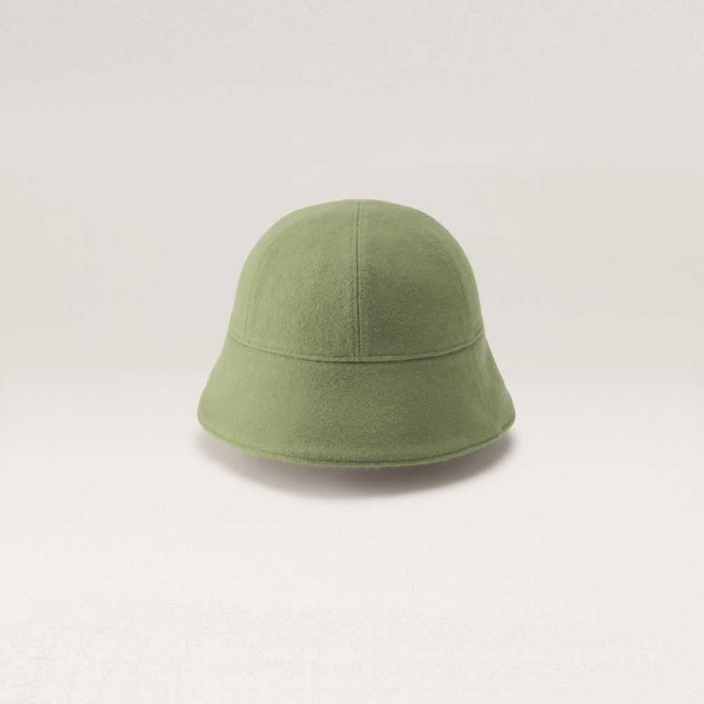 Buy Zahara Wool Cloche - Washed Khaki - Helen Kaminski