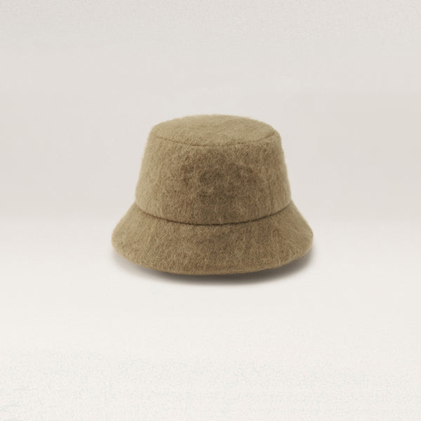 Wool Blend Bucket Hat Adjustable Vintage Style Fall Winter Outdoor Fisherman Hat Women Winter High Grade Wool Basin Hat Elegant  main image 4