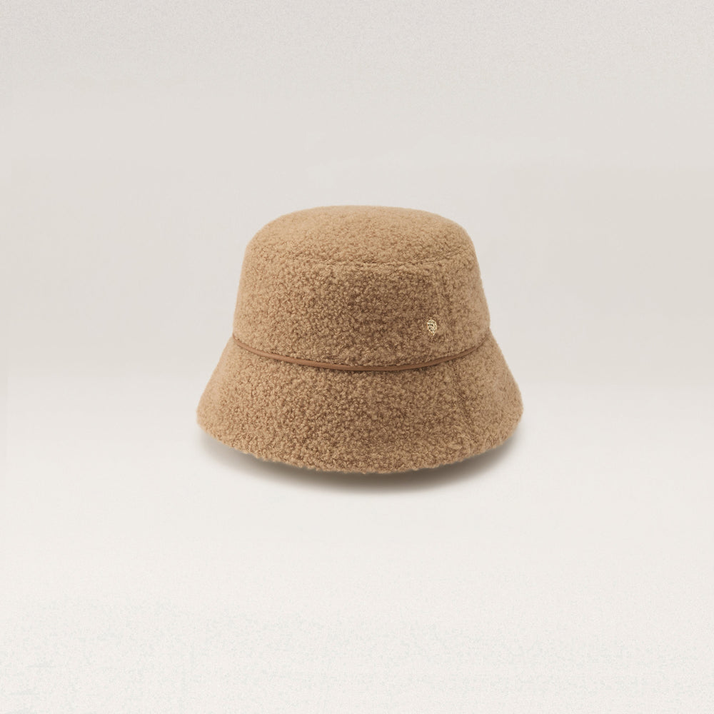 Buy Seda Wool Blend Bucket - Camel - Helen Kaminski