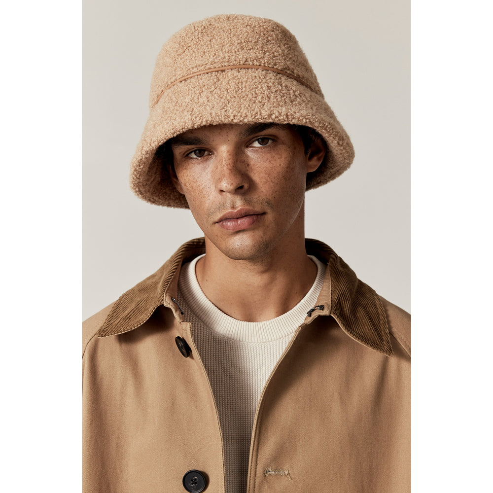 Buy Seda Wool Blend Bucket - Camel - Helen Kaminski Buy Seda Wool Blend Bucket - Camel - Helen Kaminski