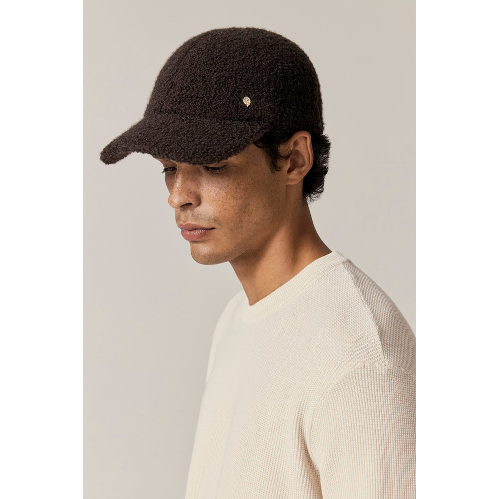 Buy Bower Wool Blend Cap - Chocolate - Helen Kaminski