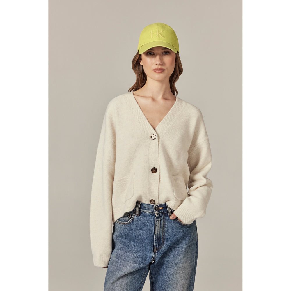 Buy Andy Logo Cotton Cap - Chartreuse - Helen Kaminski