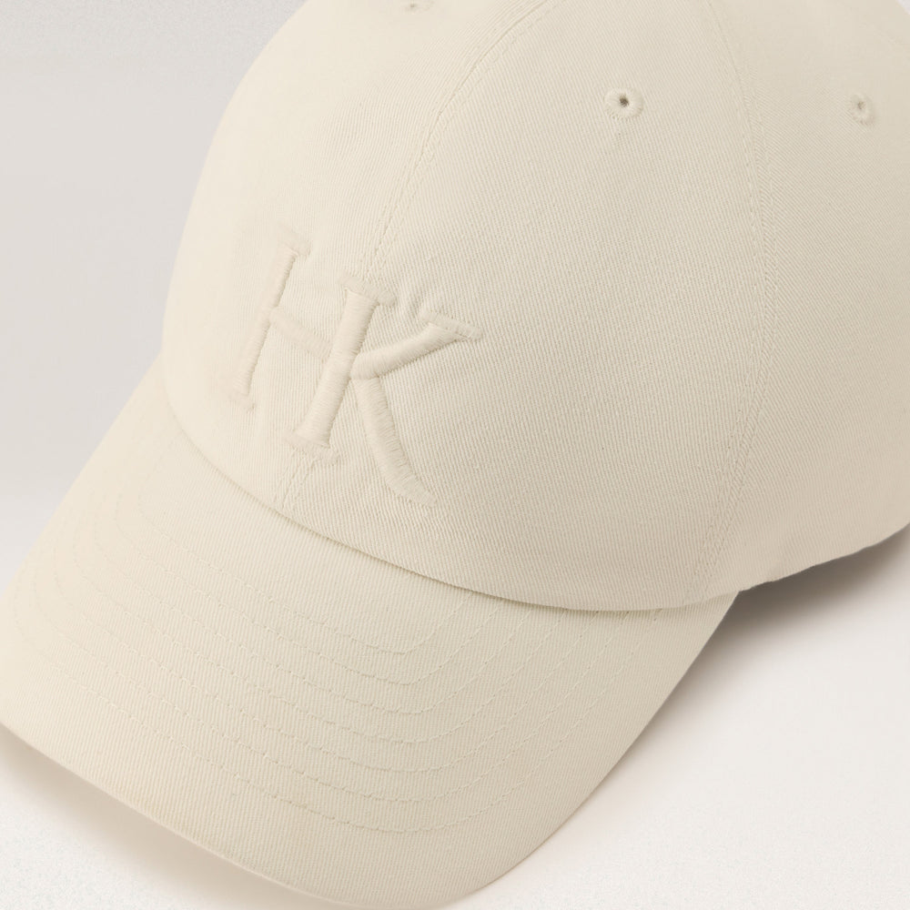 Buy Andy Logo Cotton Cap - Parchment - Helen Kaminski