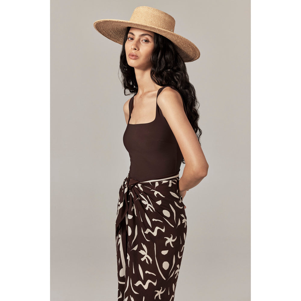 Buy Nathalia Raffia Braid Hat - Natural - Helen Kaminski