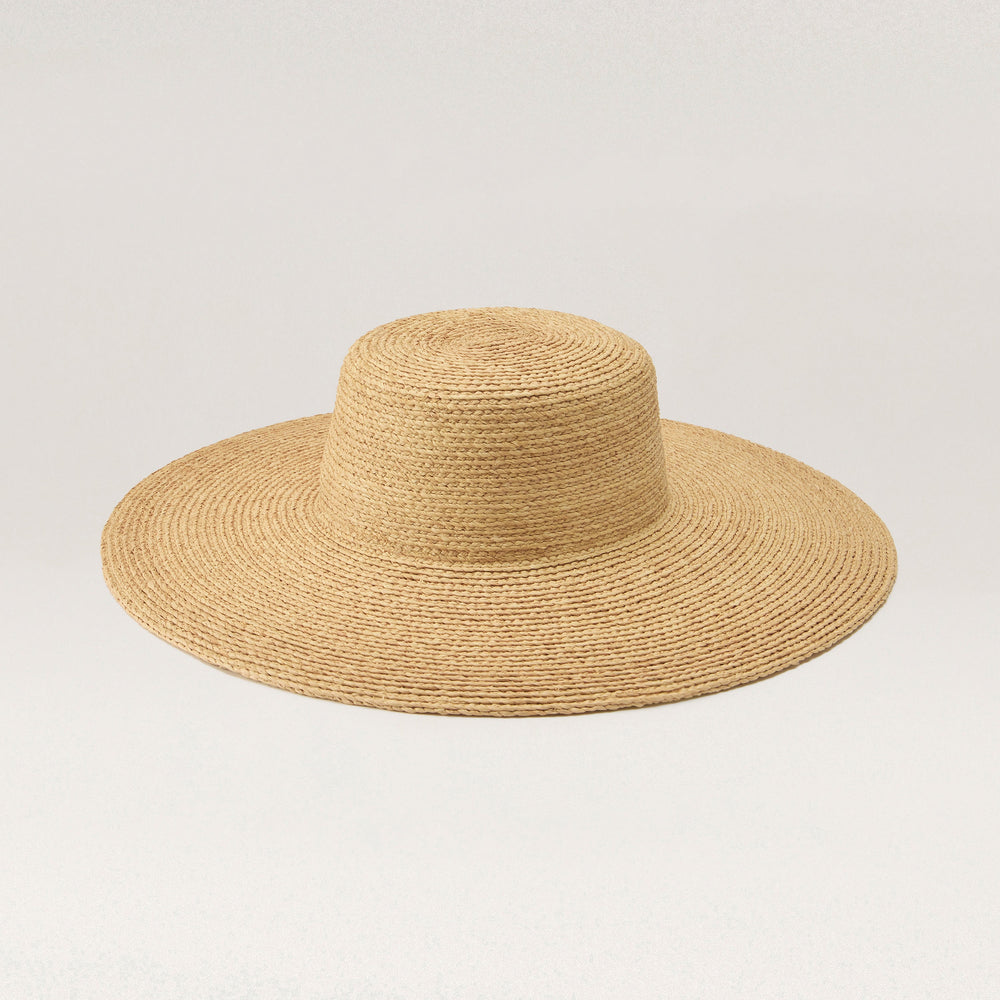 Buy Nathalia Raffia Braid Hat - Natural - Helen Kaminski