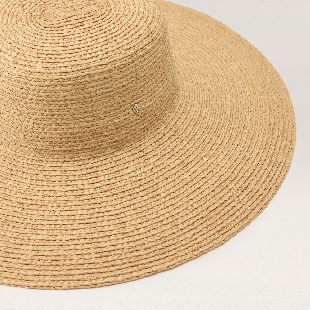 Buy Nathalia Raffia Braid Hat - Natural - Helen Kaminski