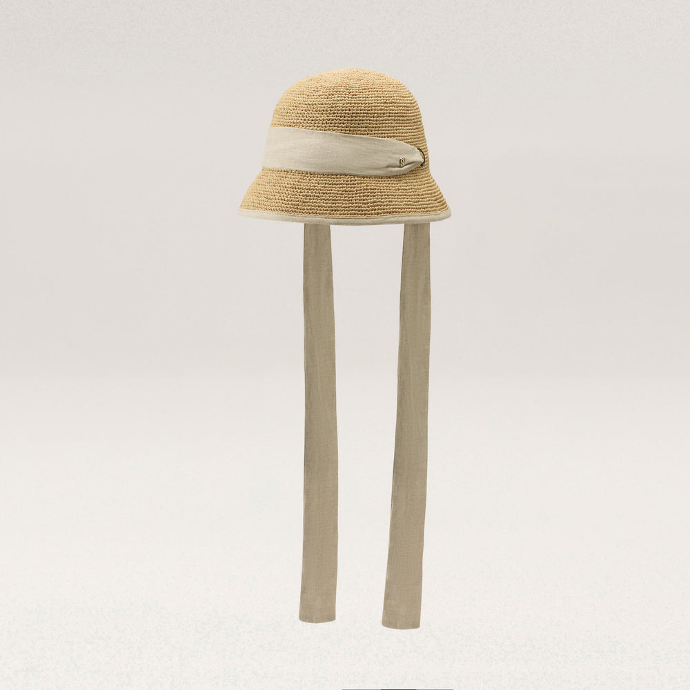 Buy Sana Raffia Cloche - Natural - Helen Kaminski