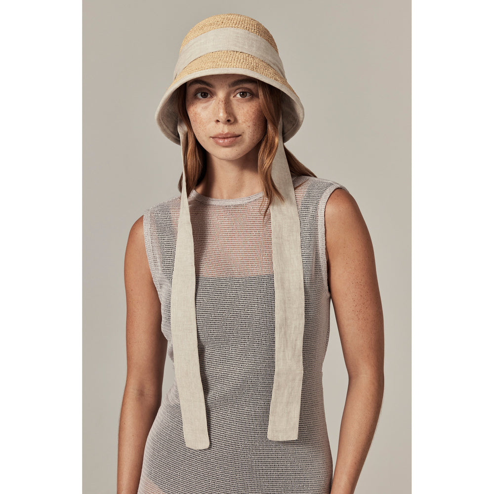 Buy Sana Raffia Cloche - Natural - Helen Kaminski