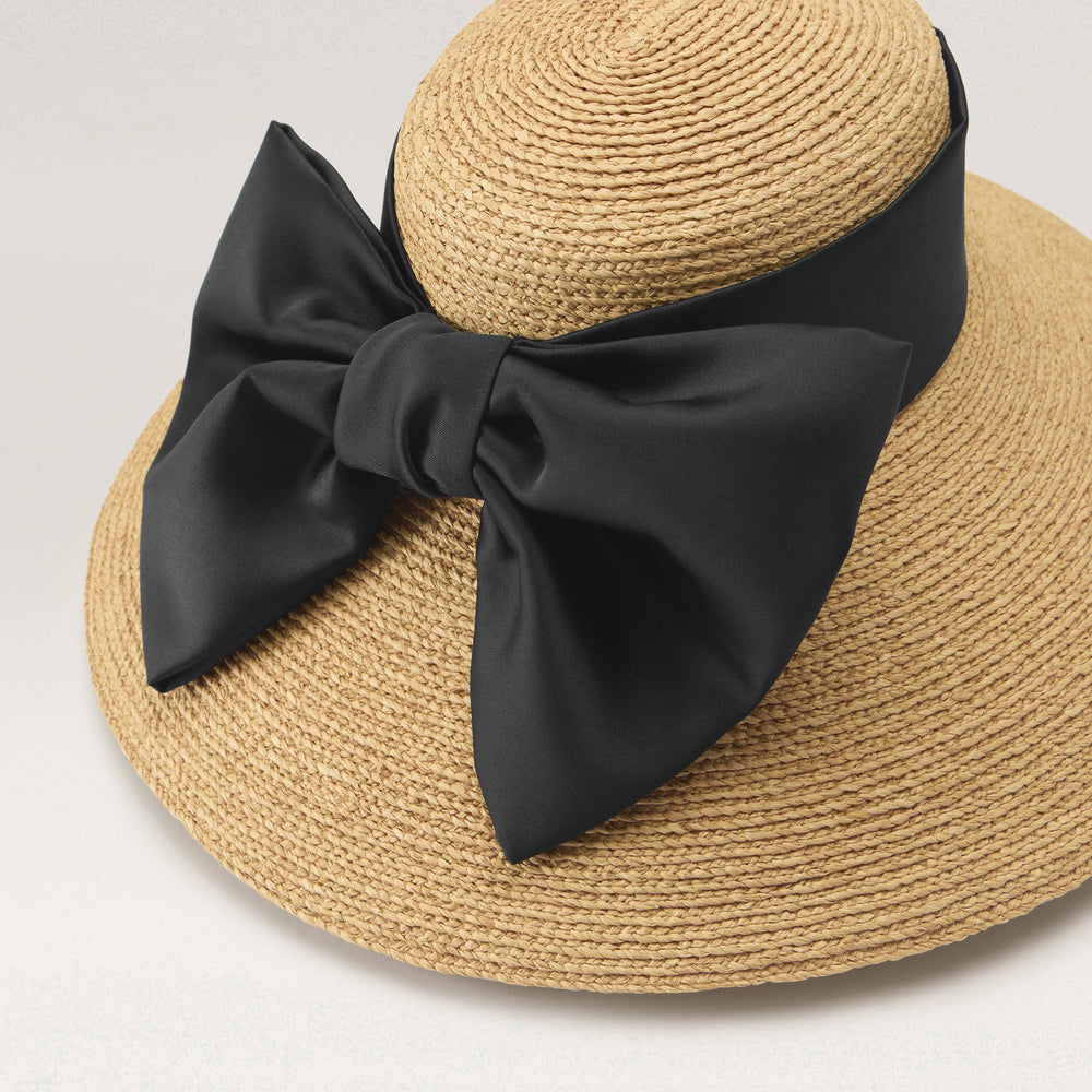Buy Rocco Raffia Bow Sun Hat - Natural - Helen Kaminski