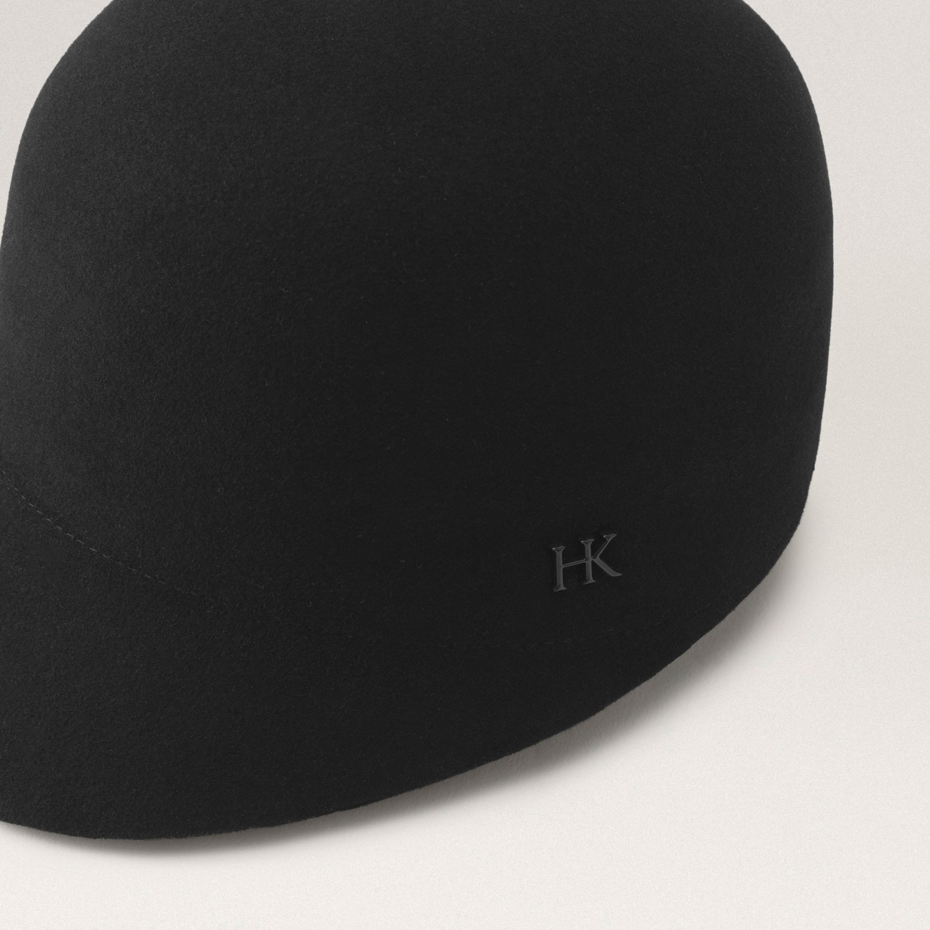 Helen Kaminski Black Wool Felt Hat Classic Design Helen Kaminski Rose Fedora – Hats.com main image 4