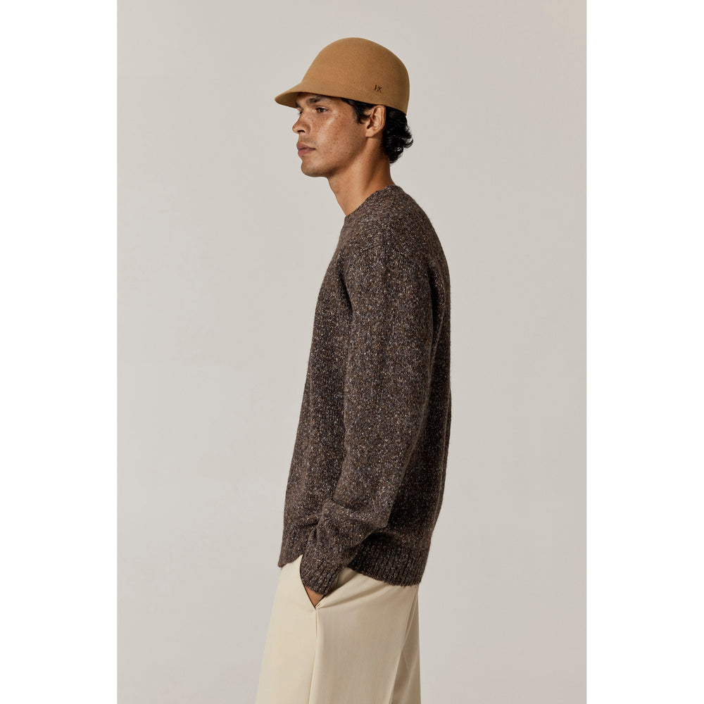 Buy Emerson Conscious Wool Cap - Camel - Helen Kaminski display picture 1