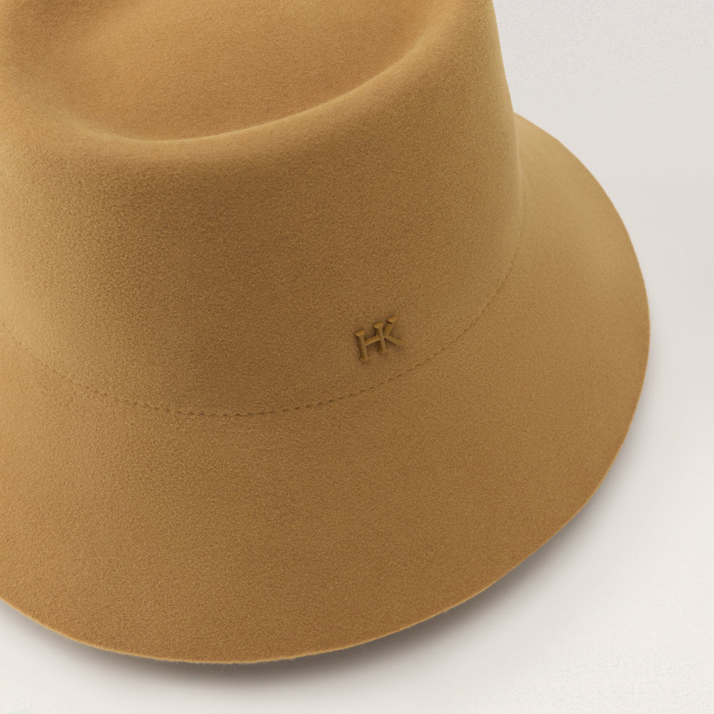 Buy Petra Conscious Wool Bucket - Camel - Helen Kaminski