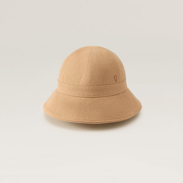 Kai Hemp Cloche - Nougat - Beige Hat | Helen Kaminski US