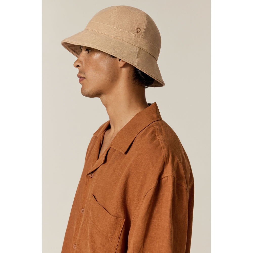 Kai Hemp Cloche - Nougat - Beige Hat | Helen Kaminski US