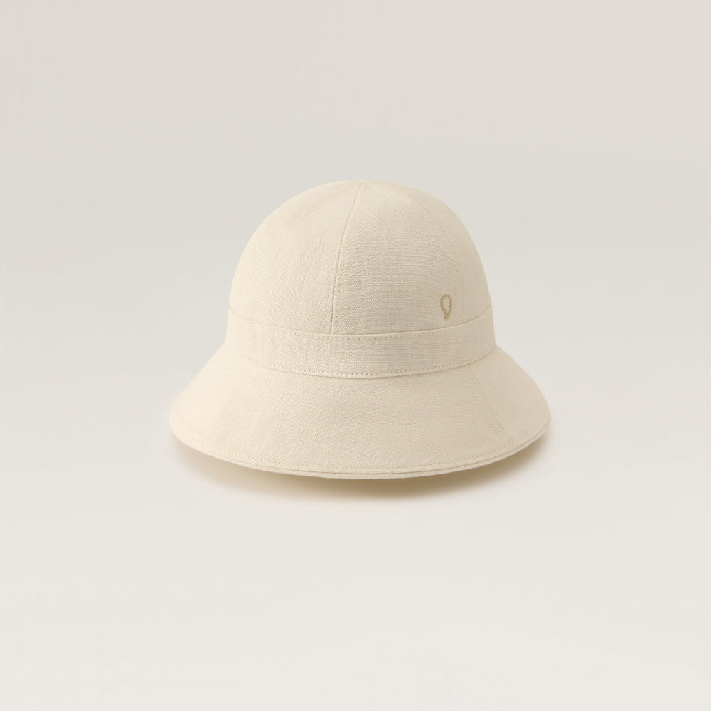 Kai Hemp Cloche - Parchment - Beige Hat | Helen Kaminski US