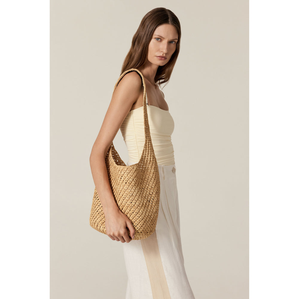 Lani Raffia Crochet Sac - Natural - Beige Bag | Helen Kaminski US