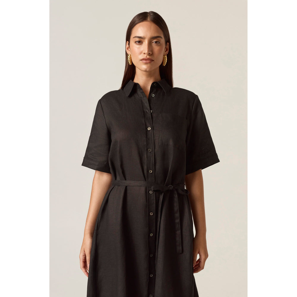 Helen Kaminski Women's Linen Shirt Dress Apparel