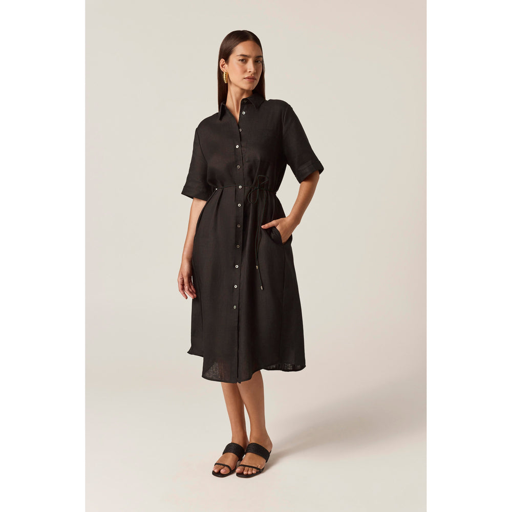 Helen Kaminski Women's Linen Shirt Dress Apparel