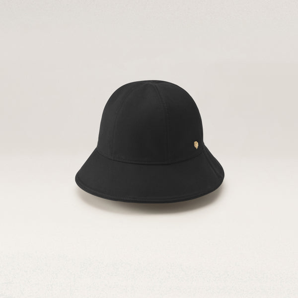 Buy Miri Cotton Cloche - Black - Helen Kaminski