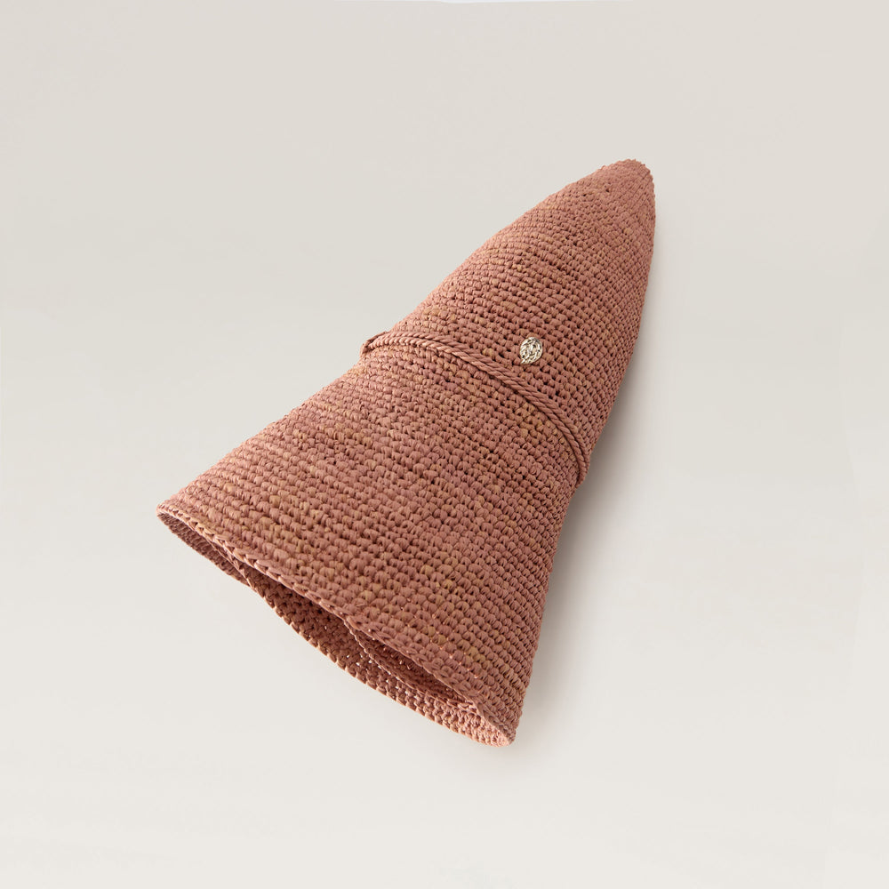 Provence 10 Raffia Crochet Hat - Petal | Helen Kaminski US