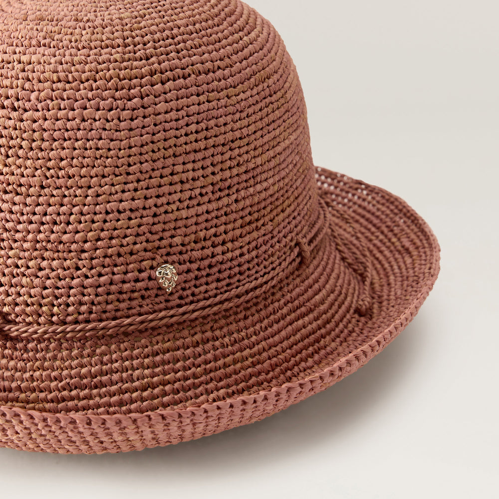 Provence 8 Raffia Crochet Hat - Petal | Helen Kaminski US