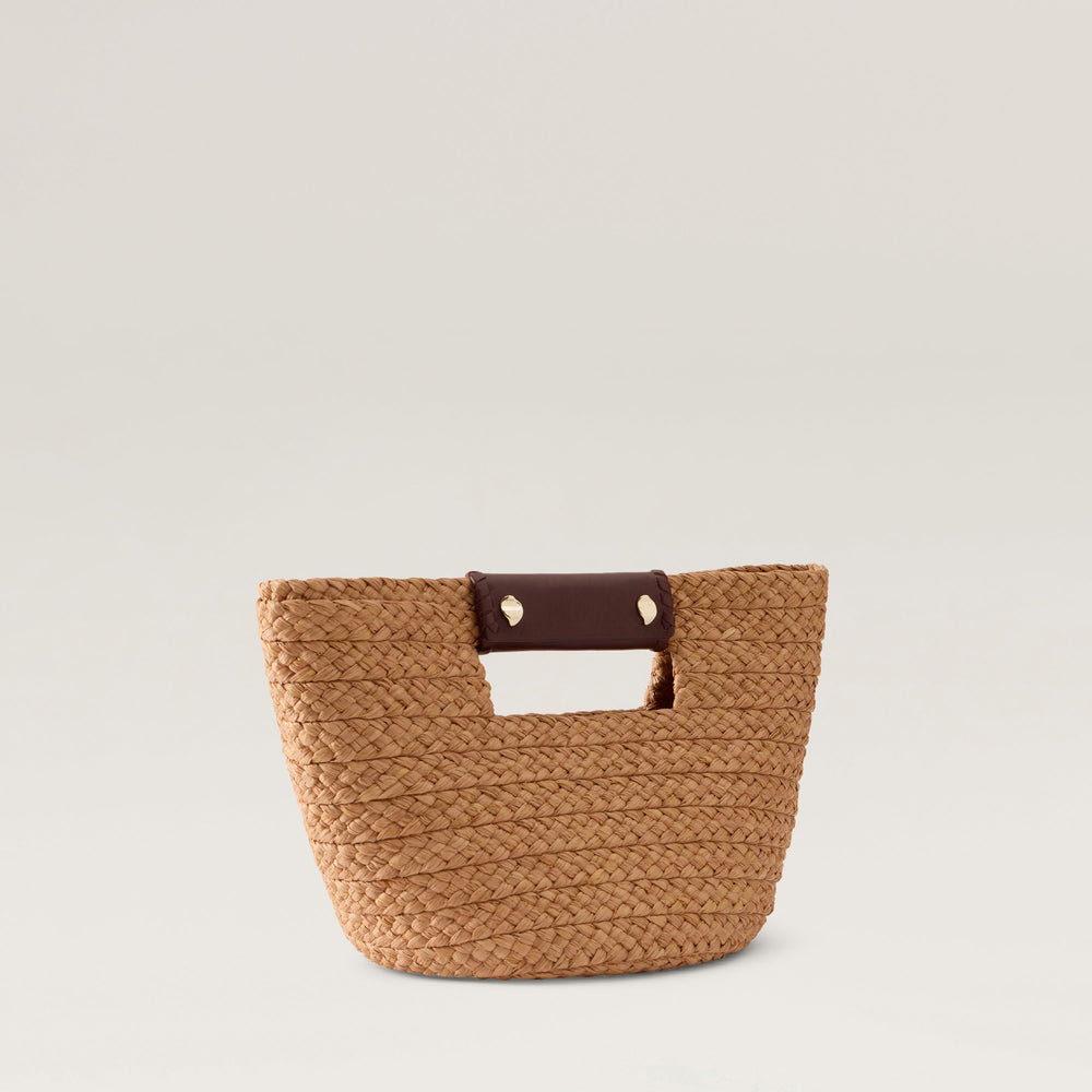 ADERERROR Remi tote bag バッグ Remi Tote Mini - Nougat/Garnet - Small Tote Bag | Helen Kaminski US