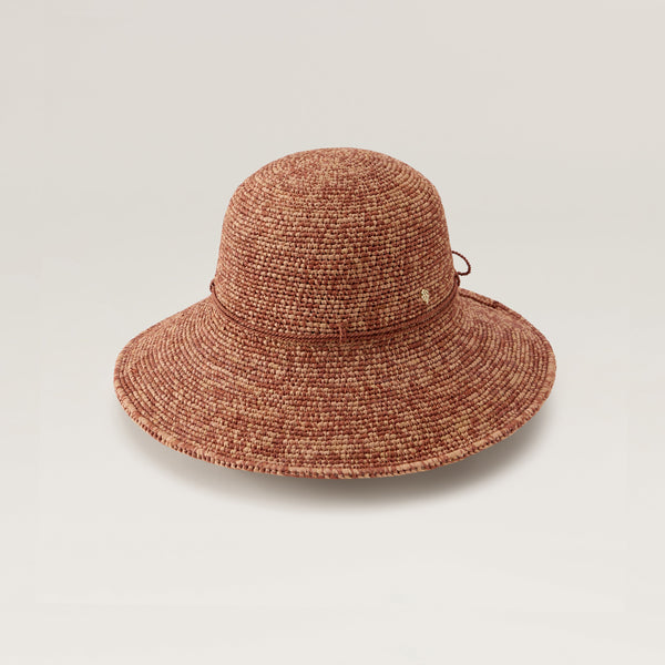 Tahani Raffia Crochet Hat - Petal Melange | Helen Kaminski US