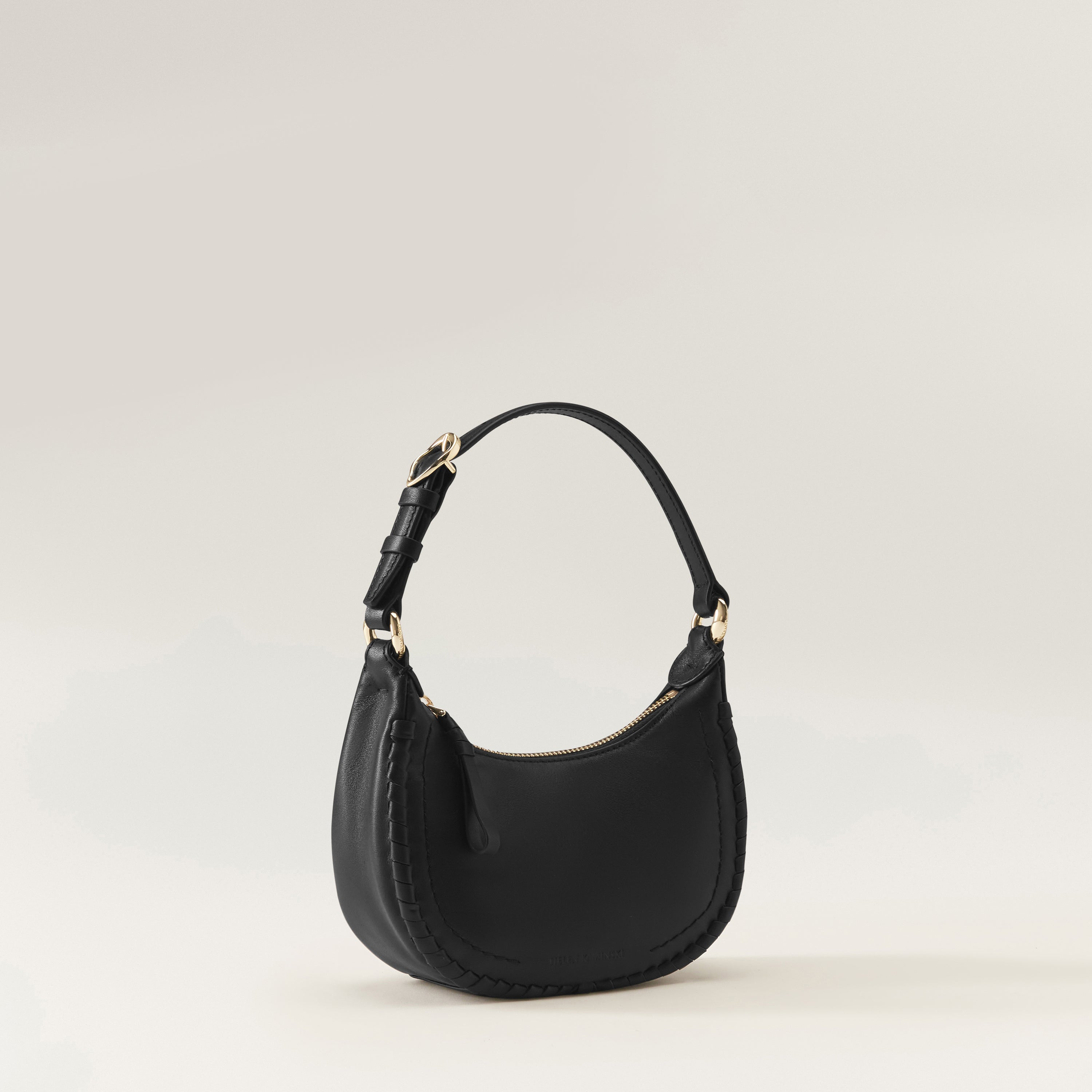 Shop Staud Mini Sasha Leather Shoulder Bag
