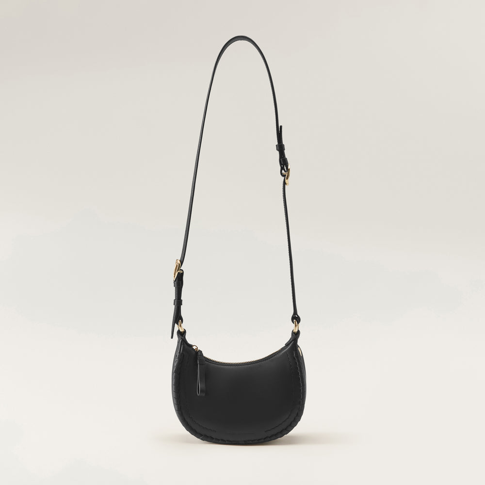 Black mini hobo bag Clearance
