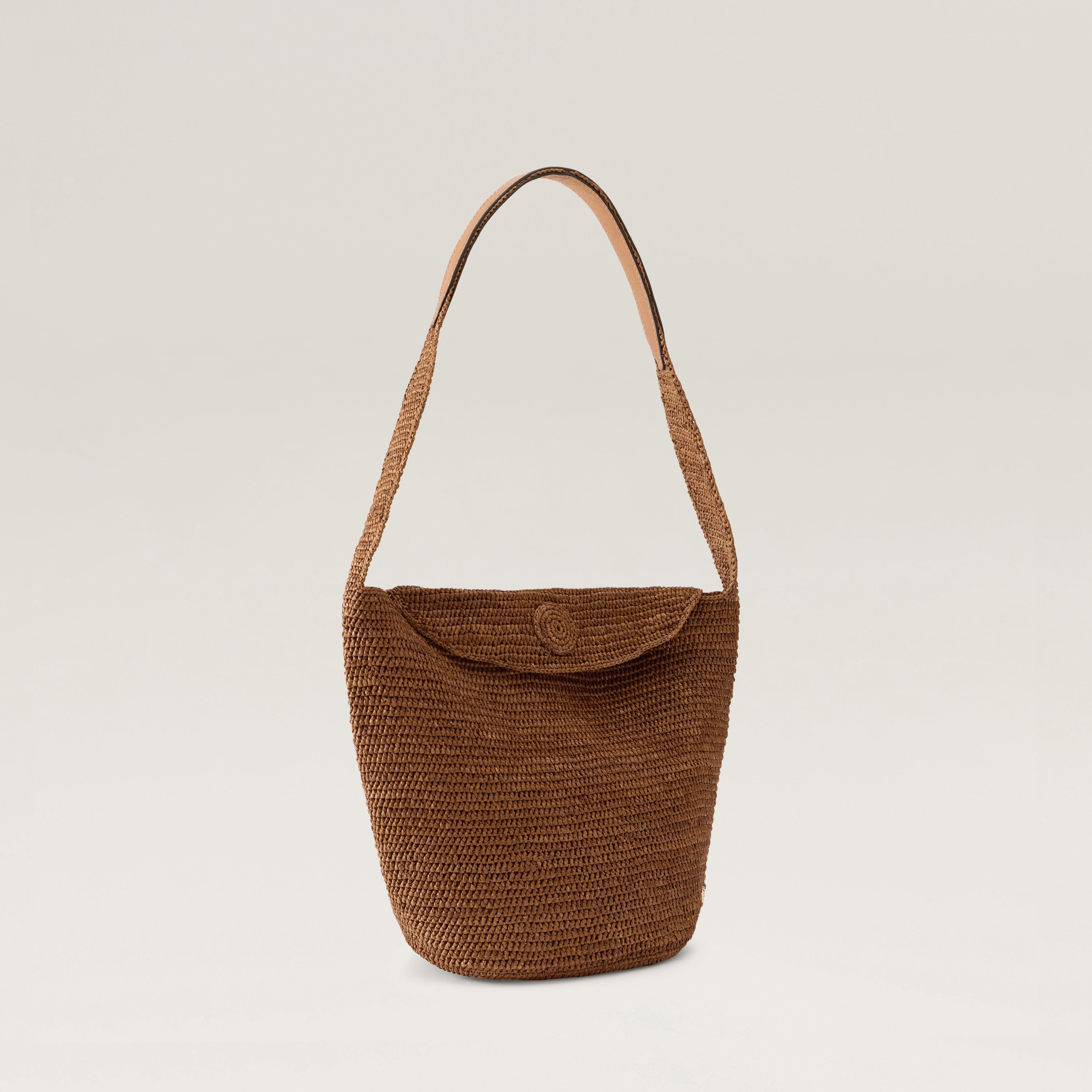 HELEN KAMINSKI ストロー ハンドバッグ Yala Sac - Nutshell/Cotto - Small Raffia Bag | Helen Kaminski US