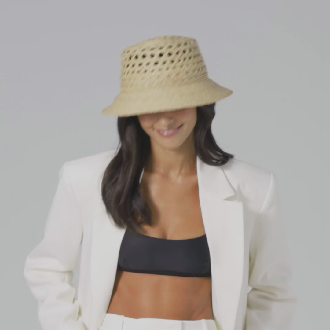 【HELEN KAMINSKI】ナチュラルなのに上品な大人ハット！Indra Indra Classic Bucket Natural - Helen Kaminski US