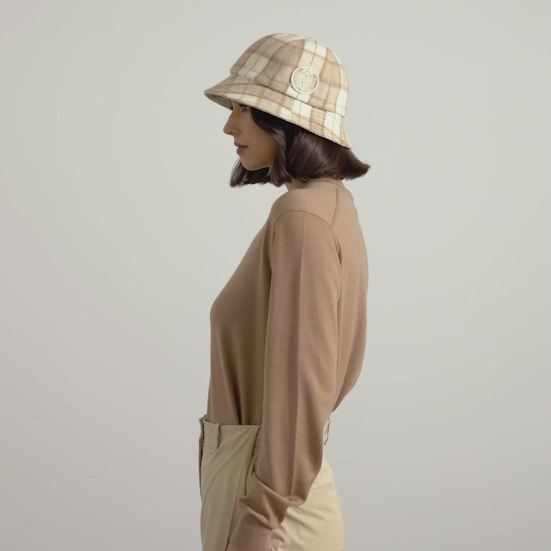 帽子・その他 HELEN KAMINSKI HAT (HAT51630 CREAMCHECK) Franz