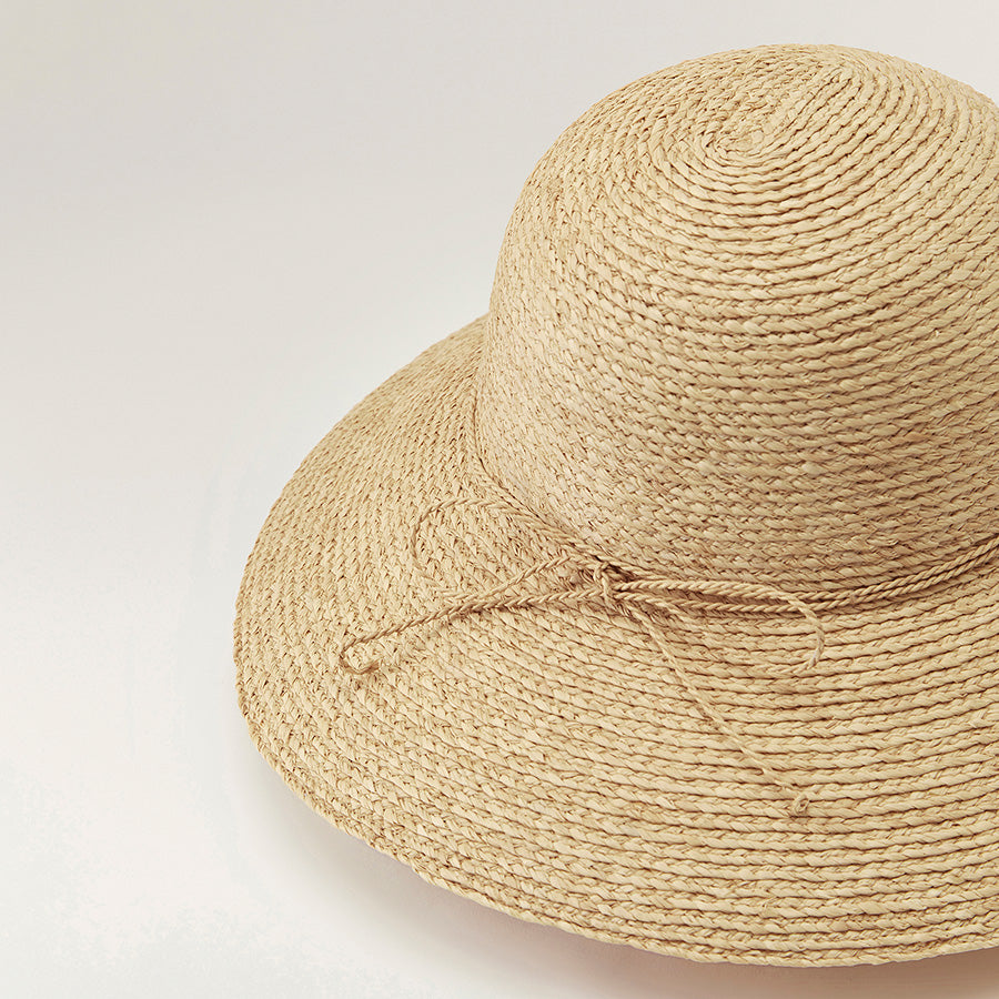 Delphina - Natural - Beige Medium Brim Hat | Helen Kaminski US